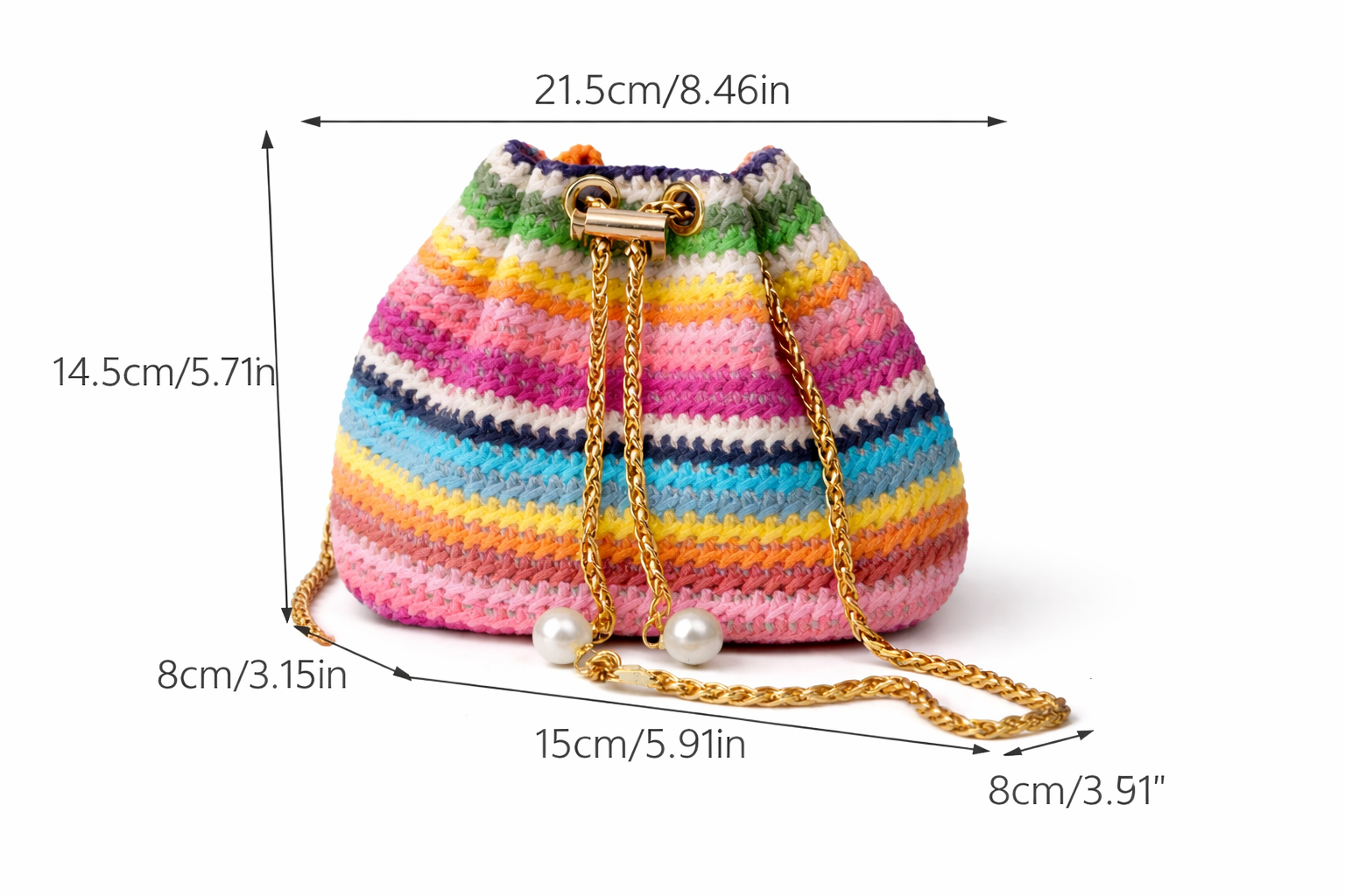 Capri Bag (Rainbow)